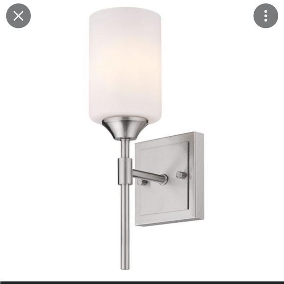 NEW IN BOX Golden Lighting Ormond 4.375 in. 1- Light Pewter Vanity Light - Picture 4 of 4